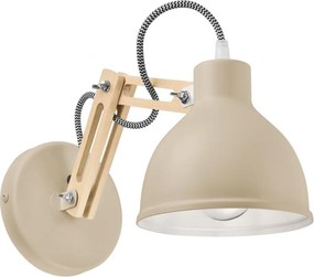 Lampada da parete MARCELLO 1xE27/15W/230V beige