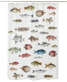 Tenda da doccia , 180 x 175 cm Fish in the Ocean - Really Nice Things