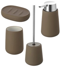 Set 4 Accessori D'Appoggio Feridras "Sidney" Tortora