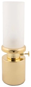 Lampada da tavolo dimmerabile a LED in oro con paralume in metallo/con paralume in vetro (altezza 29,5 cm) Camp - Leitmotiv