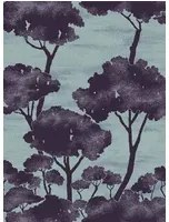Baumtapete Pini von Ailanto - Fig Purple