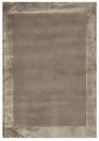 Tappeto marrone tessuto a mano con lana 80x150 cm Ascot - Asiatic Carpets