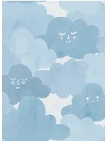 Rebel Walls Tapete Happy Clouds - Sky