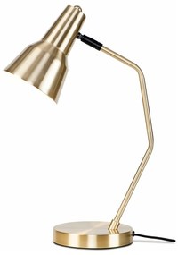 Lampada da tavolo con paralume in metallo color oro (altezza 44 cm) Valencia - it's about RoMi