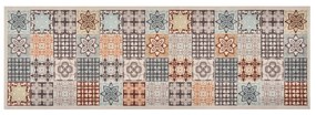 Tappetino Da Cucina Lavabile Mosaico A Colori 45x150 Cm /