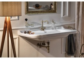 Rubinetto per lavandino color bronzo verticale Antea – Sapho