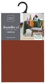 Set di tovaglioli 3 pz 40x40 cm Mistral – douceur d'intérieur