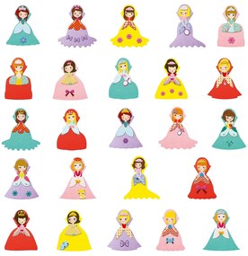 Gioco con adesivi - amiamo le principesse