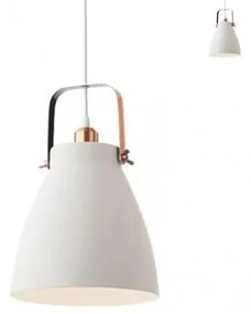 Redo 01-1311 - Lampadario a sospensione con filo ARNE 1xE27/42W/230V bianco