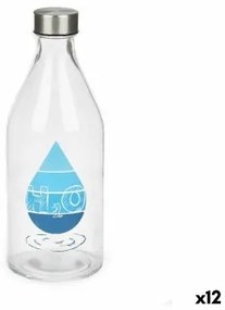 Bottiglia H2O Vetro 1 L (12 Unità)