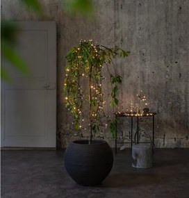 Eglo 411077 - Catena natalizia LED da esterno AKKU 160xLED 11,2 m bianco caldo IP44