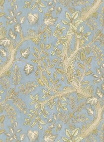 Josephine Munsey Carta da parati Hedgerow - Light Blue