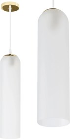 LAMPADA PENSILE VETRATA White Gold APP665-1CP
