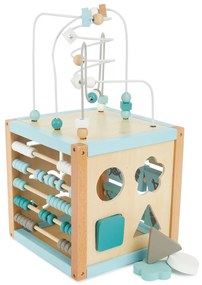 Bieco - Cubo motorio con labirinto XXL - animali del bosco