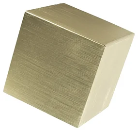 Applique da parete moderna oro - Cube