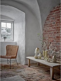 Poltrona con intreccio in colore naturale Somme - Bloomingville