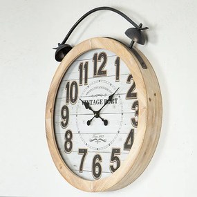 Orologio da parete 1xAA diametro 50 cm beige