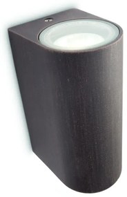 Philips 17102/86/PN - Applique da esterno NIGHTINGALE 2xGU10/35W/230V