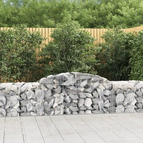Cesti Gabbioni Ad Arco 25 Pz 300x50x60/80 Cm Ferro Zincato /
