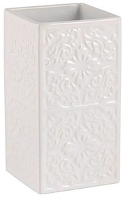 Tazza in ceramica bianca per spazzolini da denti Cordoba - Wenko