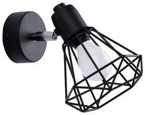 Sollux SL.1105 - Lampada da parete ARTEMIS 1xE14/40W/230V nero