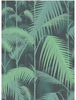 Cole & Son Carta da parati Palm Jungle - Green/ Black