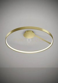 Anello lampada da soffitto oro spazzolato diam.78cm 3000k 3068lm 4...