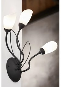 Jupiter 2059 - Lampada da parete GLORIOSA 3xG9/14W/230V nera