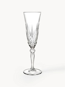 Flute champagne in cristallo Melodia 6 pz