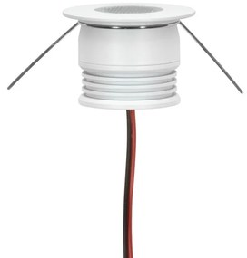 Faretto Segnapasso LED 3W CREE Bianco, 25°, IP44, 220V Colore  Bianco Naturale 4.000K