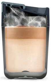 Tazza da viaggio in blu scuro-argento 450 ml Sipp - Joseph Joseph