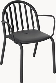 Set di 2 sedie da giardino con braccioli impilabili Fred's