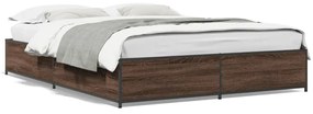 Giroletto Rovere Marrone 140x190cm İn Legno Multistrato Metallo /