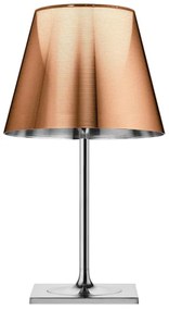 Flos KTribe Table 2 Lampada da tavolo 69 cm a luce diffusa in alluminio e diffusore esterno Bronzo Alluminizzato