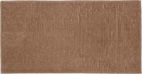 Tappeto bagno 60x110 cm beige scuro Ricciolo