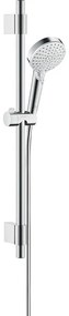 Doccetta con flessibile doccia e barra di scorrimento HANSGROHE Crometta in abs cromato anticalcare 2 getti