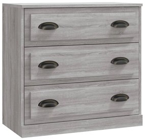 Credenza grigio sonoma 70x35,5x67,5 cm in legno multistrato