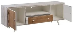 Mobile TV COUNTRY 150 x 35 x 53,5 cm Naturale Bianco Legno di abete Legno MDF