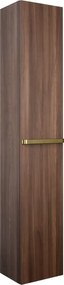 Colonna per mobile bagno Loa SENSEA 1 anta P 25 x L 30 x H 165 cm marrone placcato truciolare