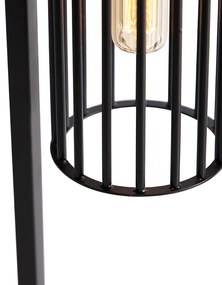 Lampada da tavolo moderna nera - Balenco Wazo