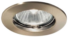 Ideal Lux - Faretto da incasso JAZZ 1xGU10/50W/230V Ø 7,7 cm bronzo