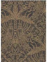 Clarke & Clarke Carta da parati Leopardo - Antique/ Noir