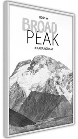 Poster Peaks of the World: Broad Peak