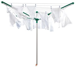 Stendino da giardino argentato 60 m Linomatic 600 Deluxe Cover – LEIFHEIT