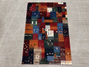 Loribaft Tappeto 90x130 (Iran) Annodato A Mano