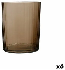 Bicchiere Bohemia Crystal Optic Grigio Vetro 500 ml (6 Unità)