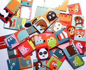 Domino Animo-puzzle