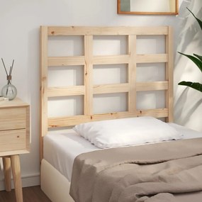 Testiera Per Letto 95,5x4x100 Cm Legno Massello Di Pino /
