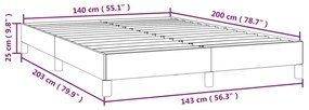 Giroletto Grigio Tortora 140x200 cm in Tessuto