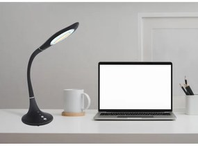 Globo 58271B - Lampada da tavolo LED dimmerabile PATTAYA LED/9W/230V nera